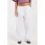 America Today wide leg low waist broek broderie wit