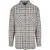 Overhemd Urban Classics Long Oversized Grey Check