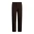 Expresso tapered high waist broek donkerbruin