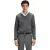 Boss Heren Gebreide Regelmatige Formele Pullover (Medium Grijs)
