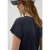 Cecil Dames Shirt met burn-out details in Blauw
