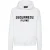 Dsquared2 Milano Logo Cool Fit Witte Hoodie