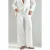 Hoge Taille Rechte Pijp Bengalin Broek