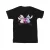 Disney Meisjes Lilo En Stitch Ohana Hart Met Engel Katoenen T-Shirt (Zwart)