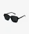 Oversized Vierkante Zonnebril Black