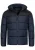 INDICODE JEANS Winterjas ‘Biviano’  navy / zwart