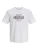 JACK & JONES Shirt  zwart / wit