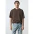 Mango Man relaxed fit T-shirt – bruin