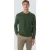 No Excess Pullover Crewneck Garment Dyed + Stone Washed Dark Green