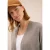 Cecil Dames Open vest in Bruin