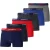 O’Neill Heren boxershorts trunks 6-pack blauw/grijs/rood