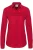 HAKRO Dames Overhemd rood, Effen