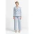 Rich & Royal Pintuck Pants Light Aqua