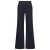 Claudia Sträter high waist wide leg jeans dark blue denim