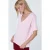 V-hals Effen Regular Fit Katoenen T-shirt