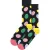 Happy Socks – Eiersokken | Grappige Eiprint Sokken | Cadeausokken – Zwart