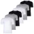 BOSS Shirt  grijs / zwart / wit