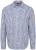 NZA Overhemd BD Coarse Heavy Flannel Blauw