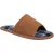 Lee Radcliff-slippers van geruit leer voor heren (Tan)