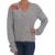 Dolce & Gabbana Vrouwen Zilver Vest Bloem Applique Trui