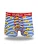 UNABUX Boxershorts ‘ BLACK WHITE RABBIT ‘  blauw / geel / wit