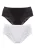 PETITE FLEUR Shapingslip  zwart / wit