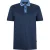 Boss Herenpoloshirt met korte mouwen en contrasterende details (Donkerblauw)