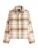Bershka Tussenjas  bruin / cappuccino / wit