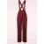 Her favourite broek in bordeauxrood