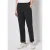 Street One Dames Geruite chino met band in de taille in Zwart