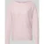 comma Gebreide pullover van viscosemix met ronde hals