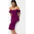 TRENDYOLMİLLA Dames Paars Effen Midi Mouwloos Stijlvol/Avond Bodycon Jurken