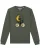 Watapparel Sweatshirt ‘ Banana Rider ‘  olijfgroen / gemengde kleuren