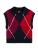 Tommy Jeans Trui  marine / cranberry / knalrood / wit gemêleerd