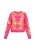 IZIA Trui  geel / pink