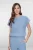 Geisha Sweater Short Sleeves Comfy 62053-21 T-shirt Korte Mouw 635 Jeans Blue