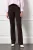 Studio Anneloes Flair Long Bonded Trousers 94812 Flared 8700 Espresso