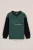 Bad Boys – Jongens oversized T-shirt met print – Oversized – Donkergroen – Katoen –