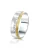 Lucardi Ring  goud / zilver / transparant