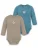 normani Rompertje/body ‘Auckland’  beige / blauw / gemengde kleuren