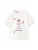 MANGO KIDS Shirt ‘PDLOVE’  pasteelgeel / pastelroze / donkerrood / offwhite
