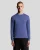 Lyle & Scott Katoenen Merino Ronde Hals Trui – Blauw