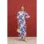 Abstracte Print Midi Jurk