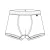 Boxershorts Alpha Industries AI Tape (X2)