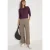 Cecil Dames Zachte chenille broek Wide Legs in Beige