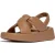 FitFlop F-mode knot soft-leather flatform b/strap sandals