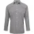 Premier Herenmicrocheck shirt met lange mouwen (Zwart/Wit)
