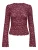 Only Onllollie L/s Lace Top Cs Jrs 15384092 T-shirt Lange Mouw Rumba Red Pale Lilac Flower