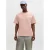 JACK & JONES ORIGINALS regular T-shirt met backprint roze