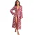 Dames lange strandkimono Selmark Acanthus
